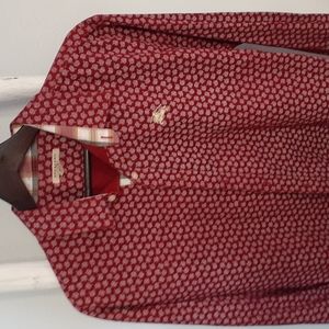 Like new unique Burberry casual button shirt